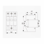 SPD 385V AC SUNTREE 3 POLOS - Imagen 4