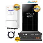 KIT FOTOVOLTAICO HÍBRIDO REAL 5kW