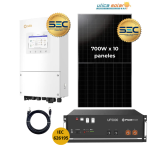 KIT FOTOVOLTAICO HÍBRIDO REAL 6kW